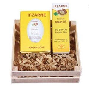 Moroccan Argan Oil Set Ifzarne treatment body oil soap
